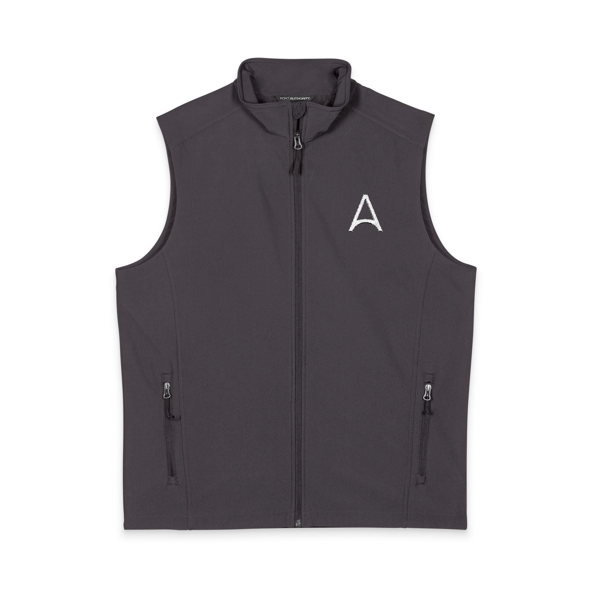 Men's Black Soft Shell Vest