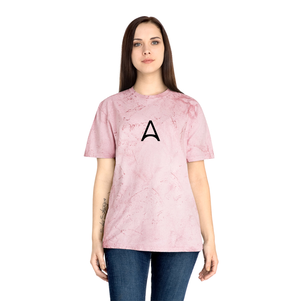 Tie-Dye Initial 'A' T-Shirt