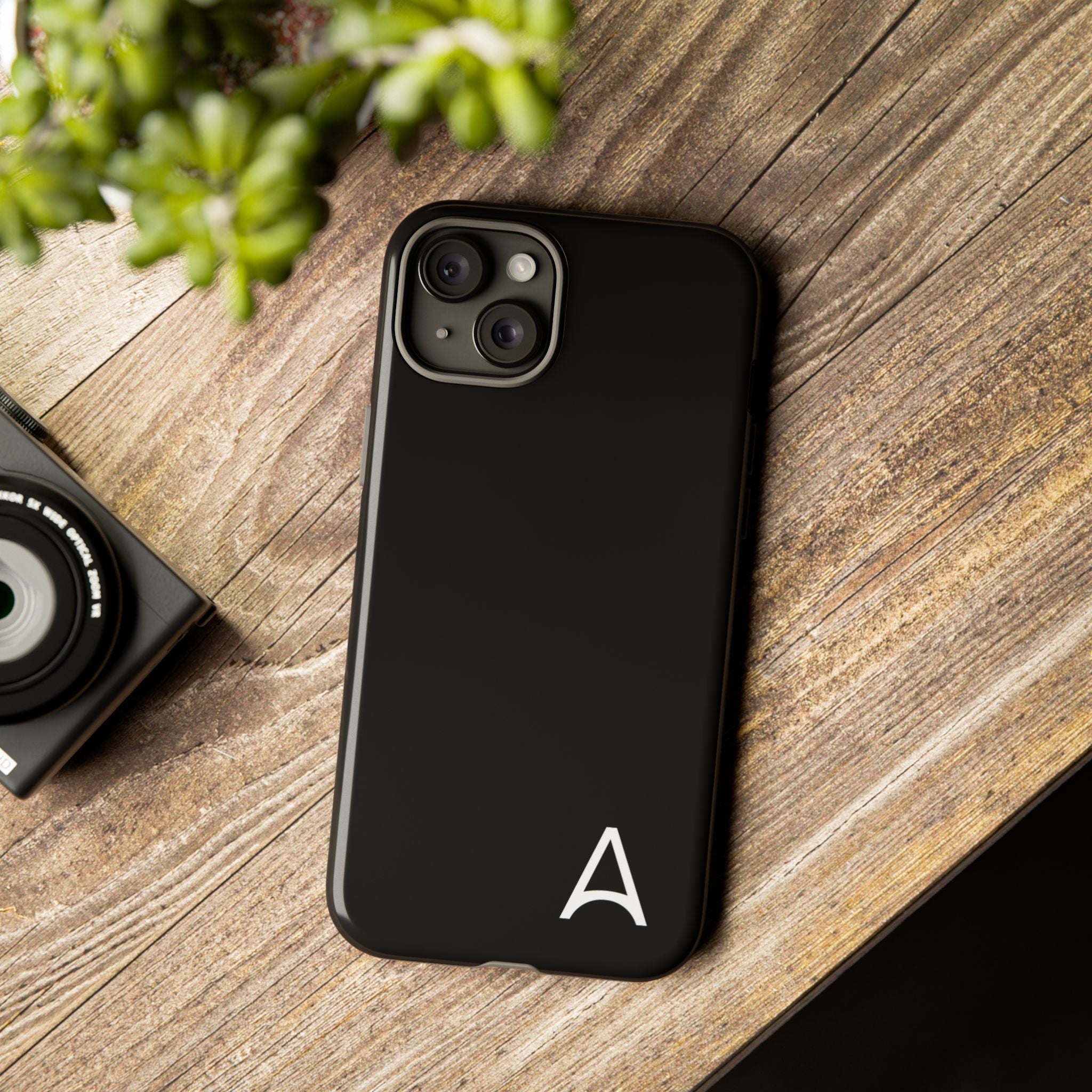 Slim Protective Monogram Case
