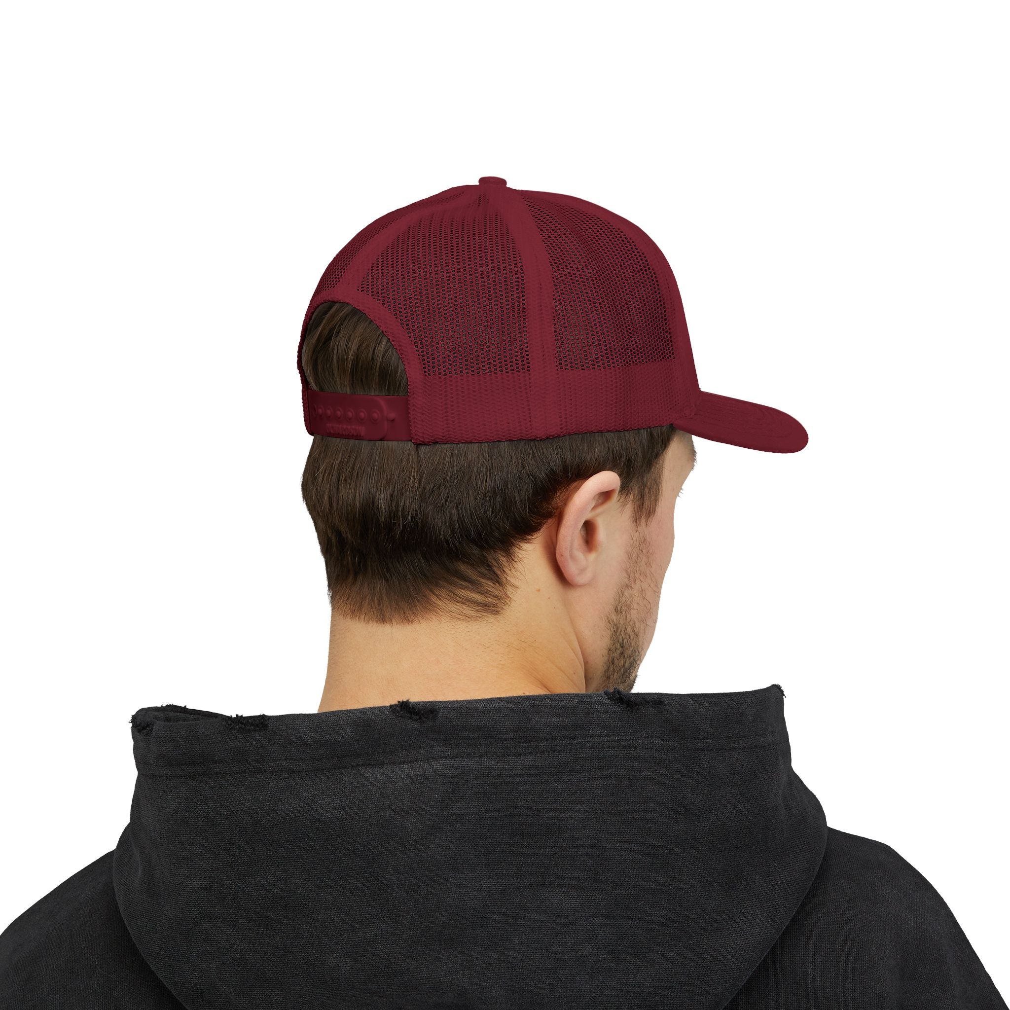 ALIGN Trucker Cap – Mesh Snapback Hat with Minimalist Motivational Text