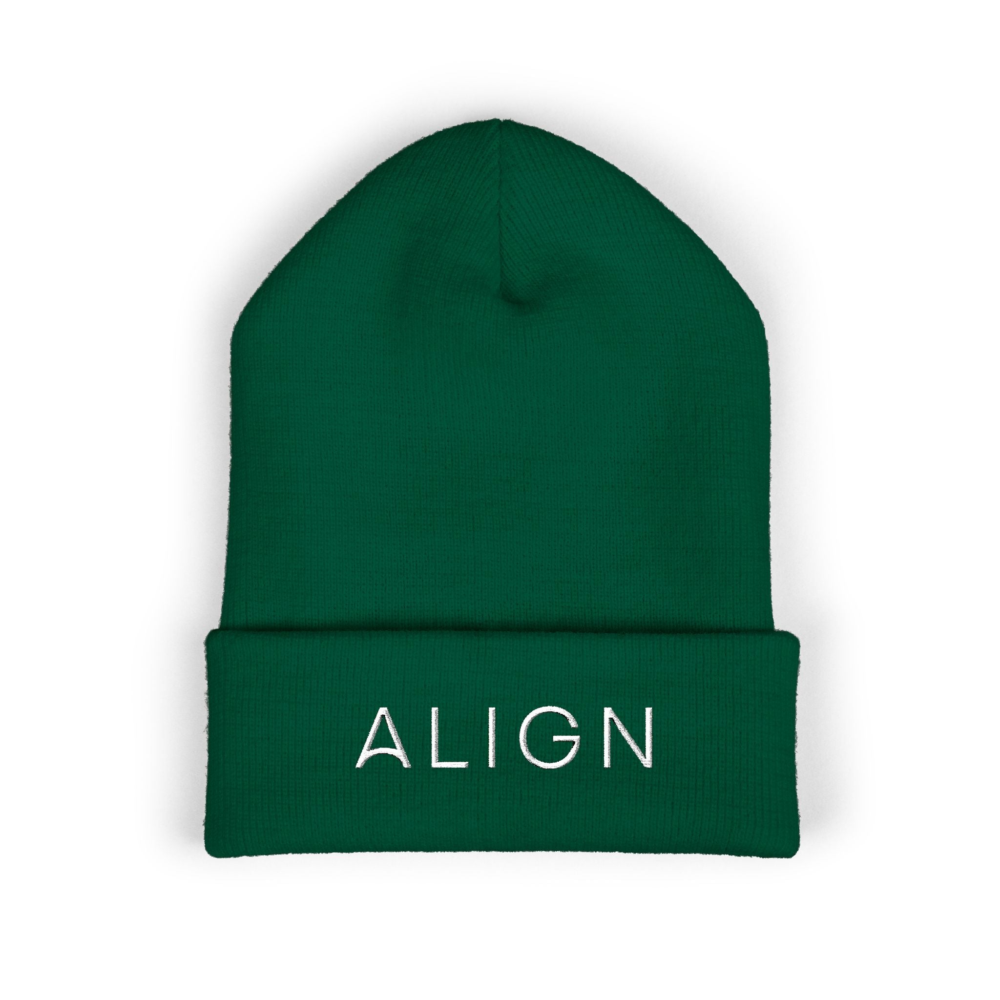 Embroidered Cuffed Beanie