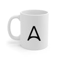 Monogram 'A' Ceramic Coffee Mug