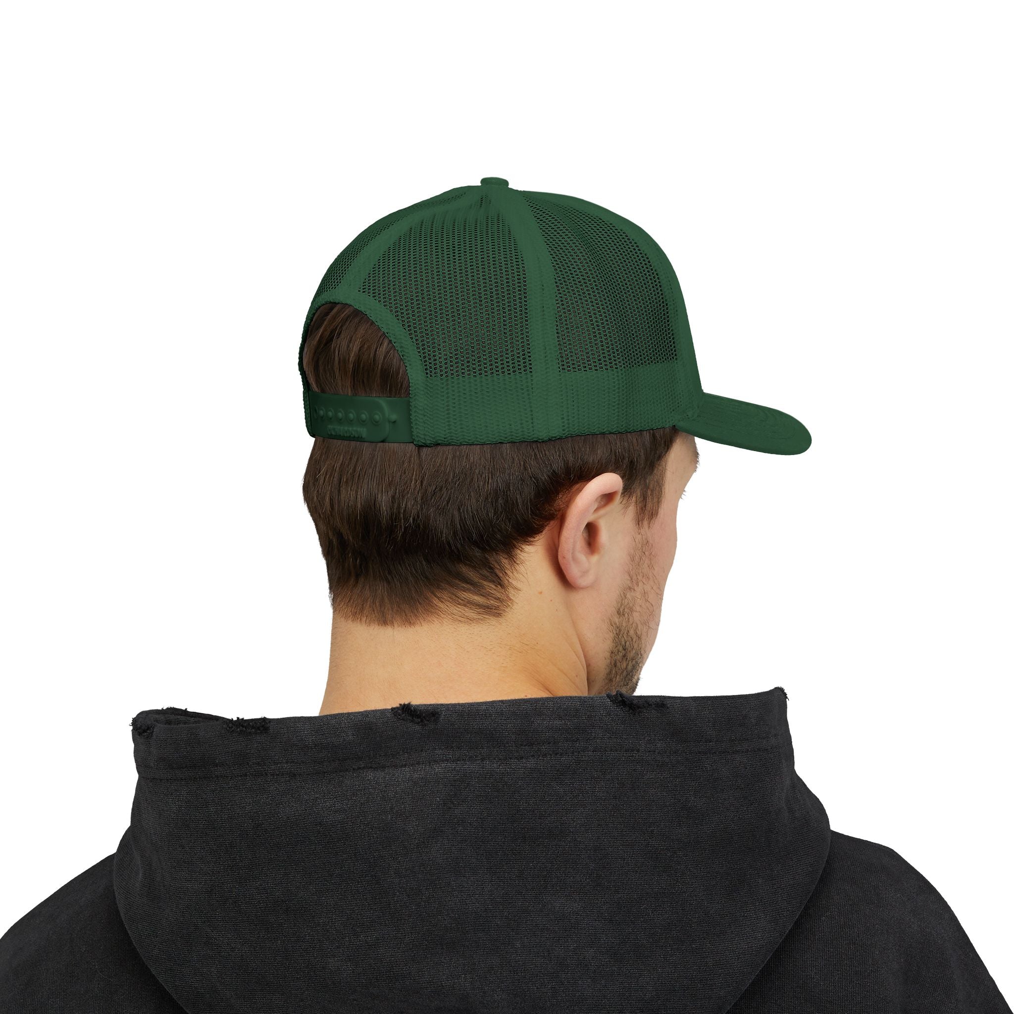 ALIGN Trucker Cap – Mesh Snapback Hat with Minimalist Motivational Text