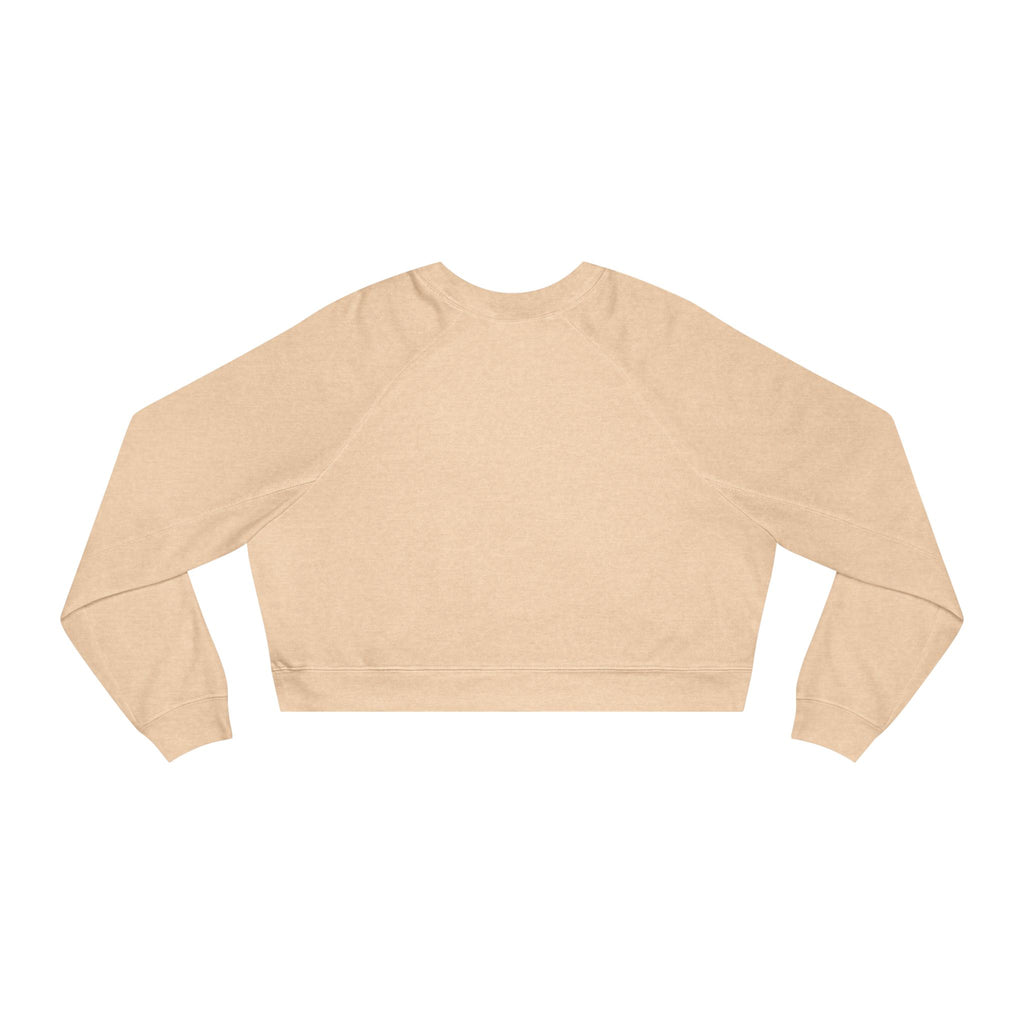 Cropped Pullover - Women's Cozy Fleece Sweatshirt