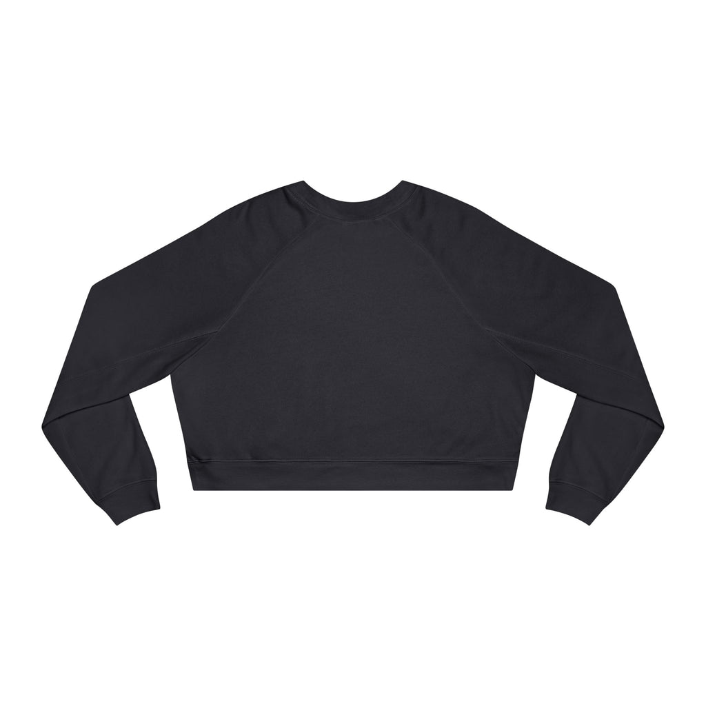 Cropped Pullover - Women's Cozy Fleece Sweatshirt