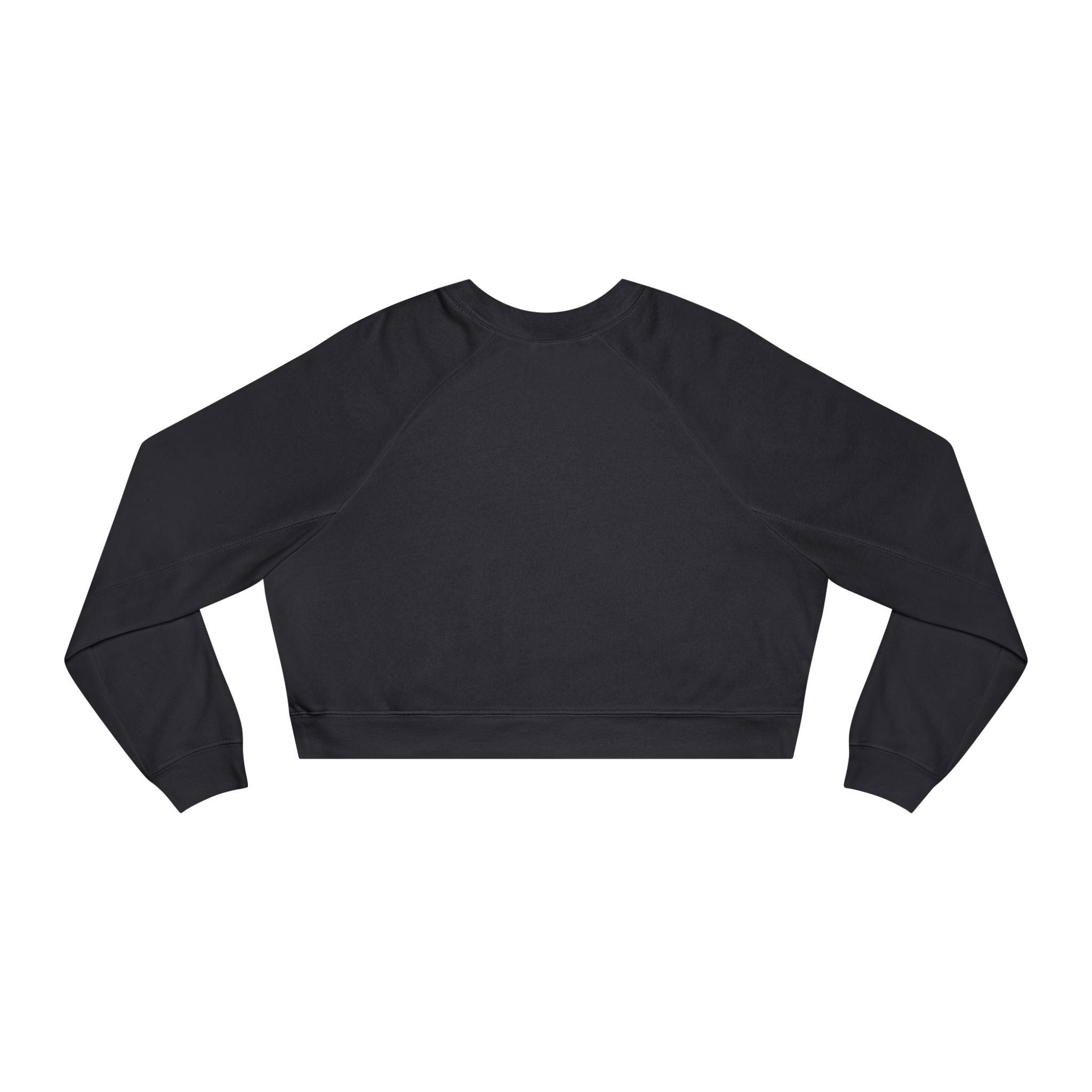 Cropped Pullover - Women's Cozy Fleece Sweatshirt