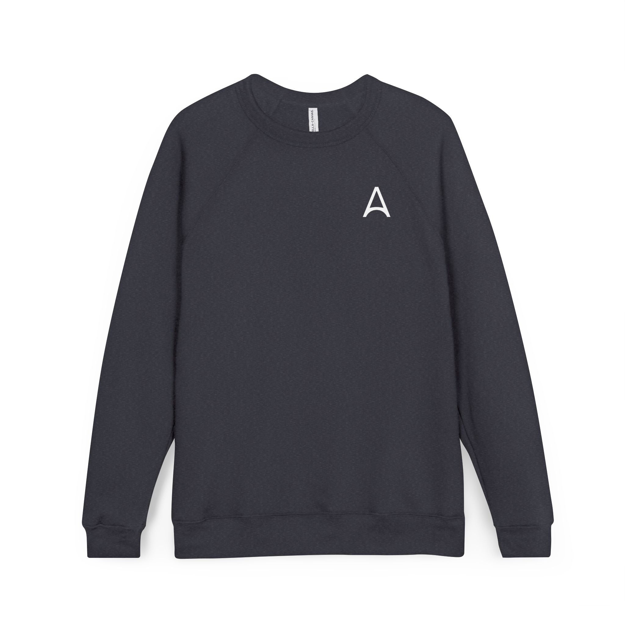 Minimal Back Logo Raglan Crewneck