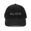 Embroidered Corduroy Cap