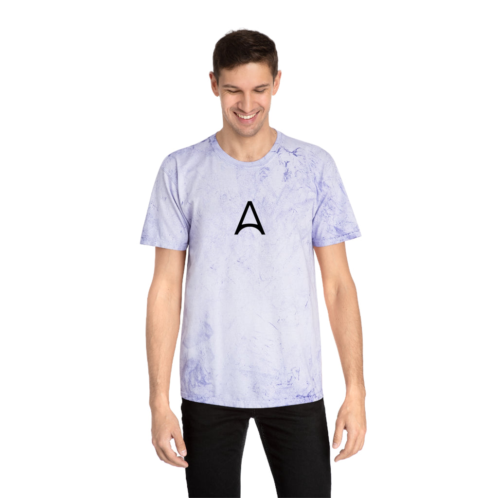 Tie-Dye Initial 'A' T-Shirt