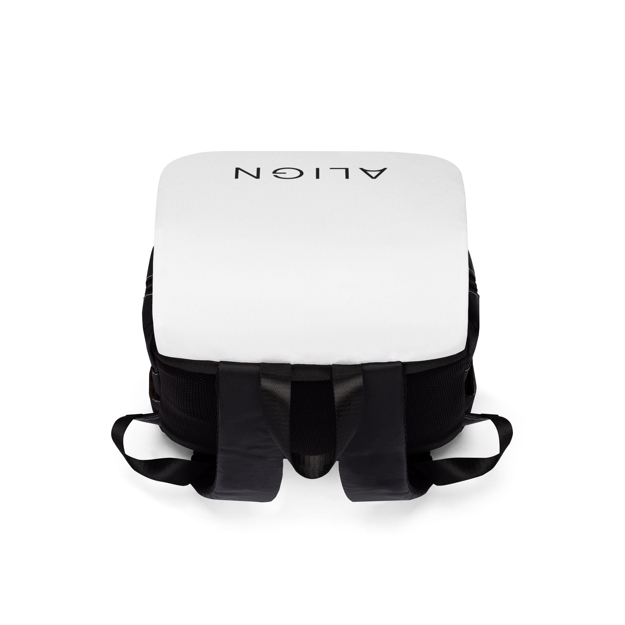 Casual Shoulder Backpack in Black